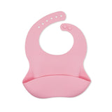 Waterproof Soft Silicone Baby Bibs - Cute Animal Print Design for Easy Clean-Up