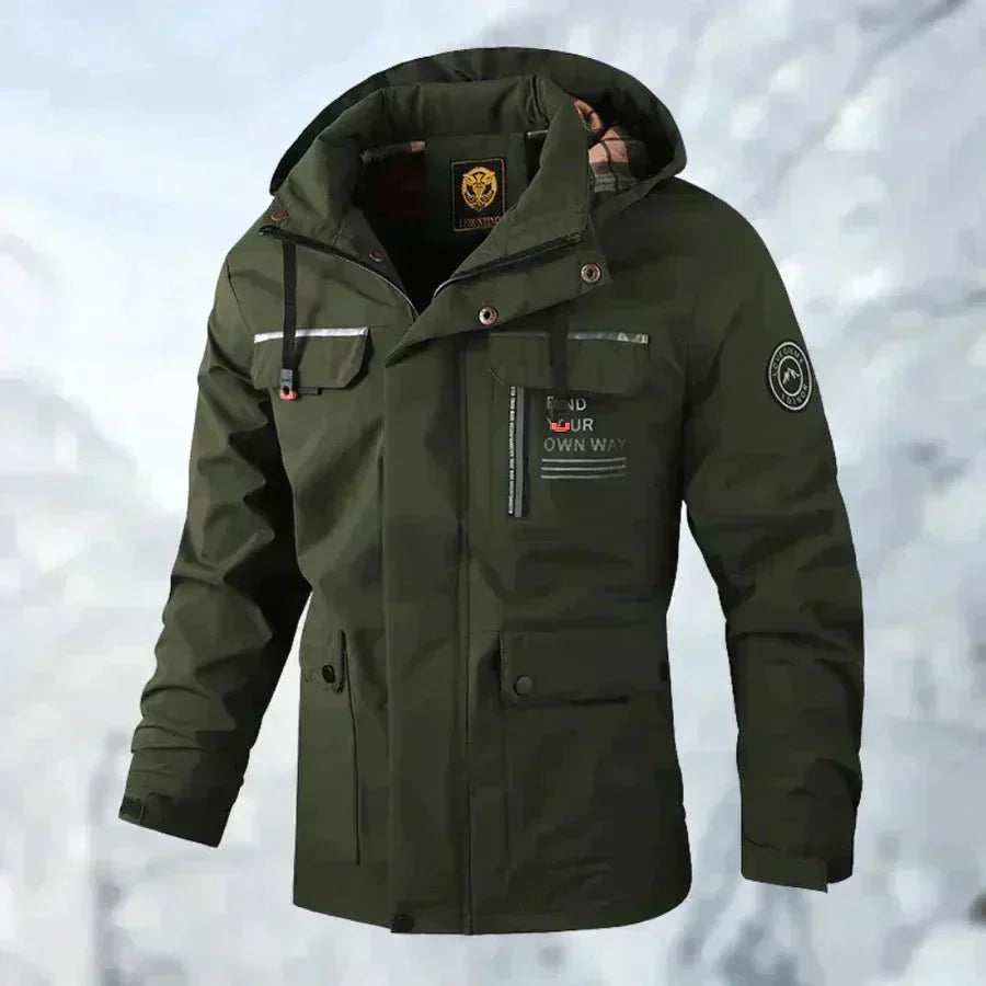 Waterproof Titanium Jacket - Aiden