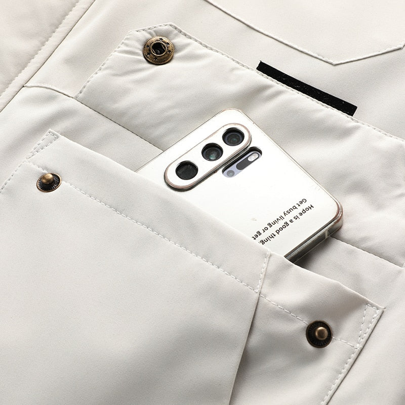 Waterproof Titanium Jacket - Aiden