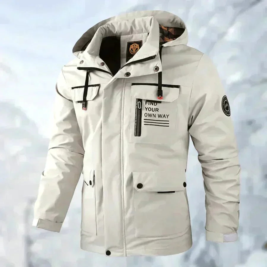 Waterproof Titanium Jacket - Aiden
