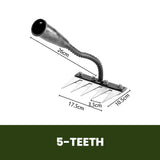 Enhanced Product Title: "Kohlenstoffstahl Unkrautrechen mit spitzen Zinken – Robuste Gartenwerkzeuge für effektives Unkrautjäten" 

This title includes relevant keywords while providing a clear description of the product's material and purpose, making it