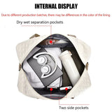 Optimized Product Title: "Gesteppte Reisetasche mit Schuhfach – Stylische und Praktische Reisetasche für Reisen und Sport" 

This title includes relevant keywords while highlighting the product's features and benefits, making it more appealing for Google