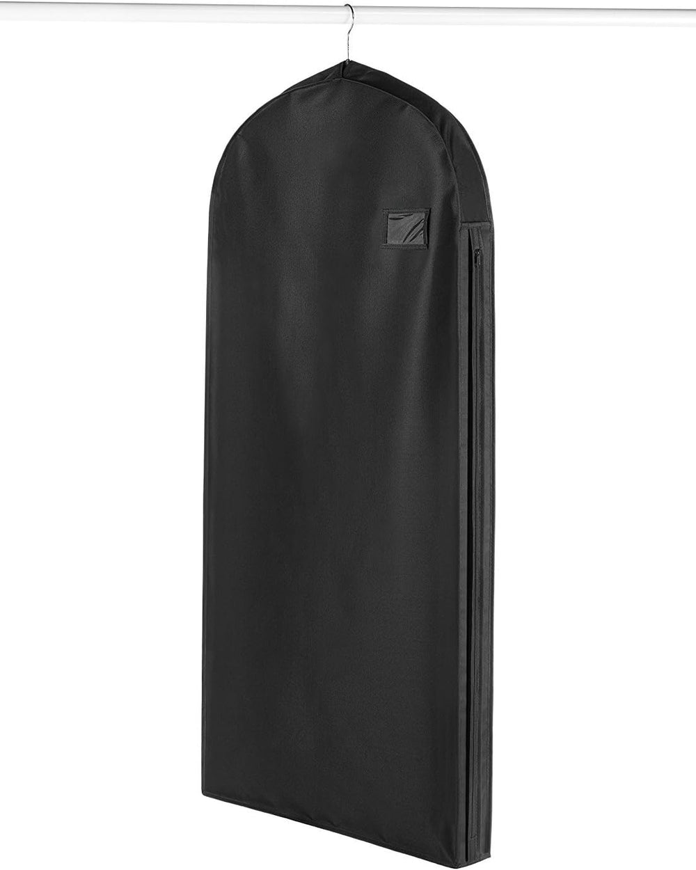 Water-Repellent Zippered Garment Bag with Accessory Pocket - Durable Travel Storage Solution for Clothing & Accessories