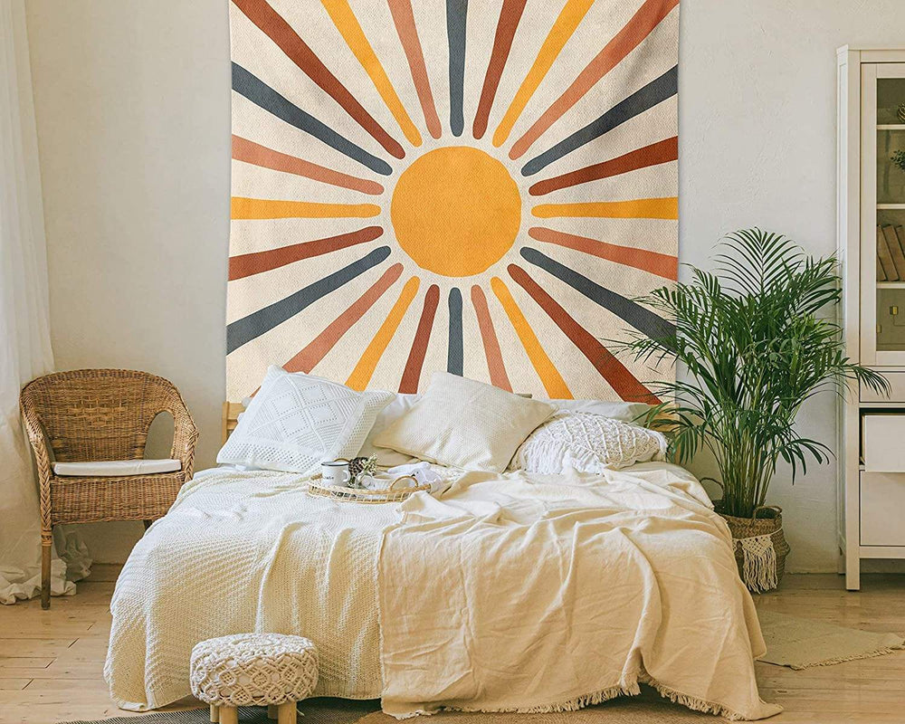 Enhanced Product Title: "Boho-Chic Sonnen-Wandteppich – Handgefertigter Wandbehang für Wohnzimmer, Schlafzimmer & Bohemian Deko" 

This optimized title includes relevant keywords that potential buyers might search for while maintaining clarity and appeal.