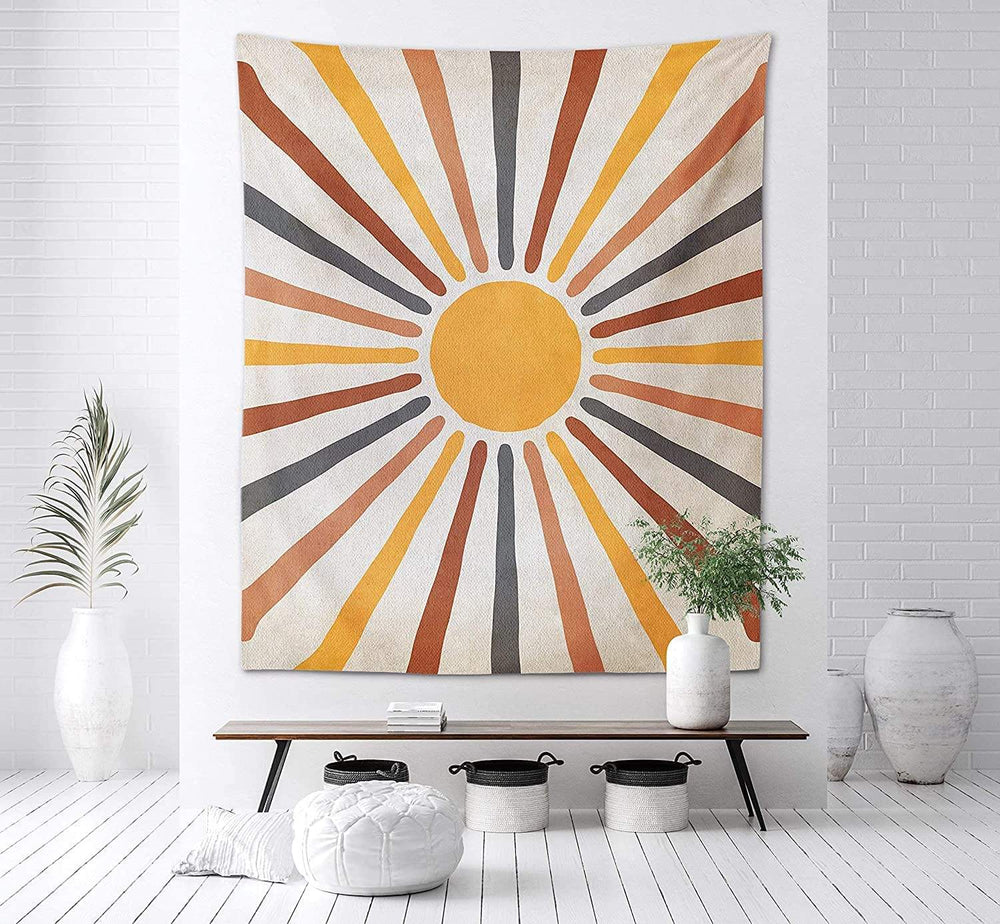 Enhanced Product Title: "Boho-Chic Sonnen-Wandteppich – Handgefertigter Wandbehang für Wohnzimmer, Schlafzimmer & Bohemian Deko" 

This optimized title includes relevant keywords that potential buyers might search for while maintaining clarity and appeal.