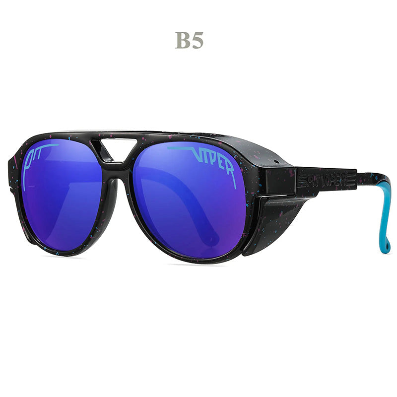 Motorcycle Riding Sunglasses – UV400 Protection, Windproof & Men's Fit