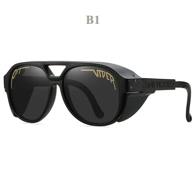 Motorcycle Riding Sunglasses – UV400 Protection, Windproof & Men's Fit