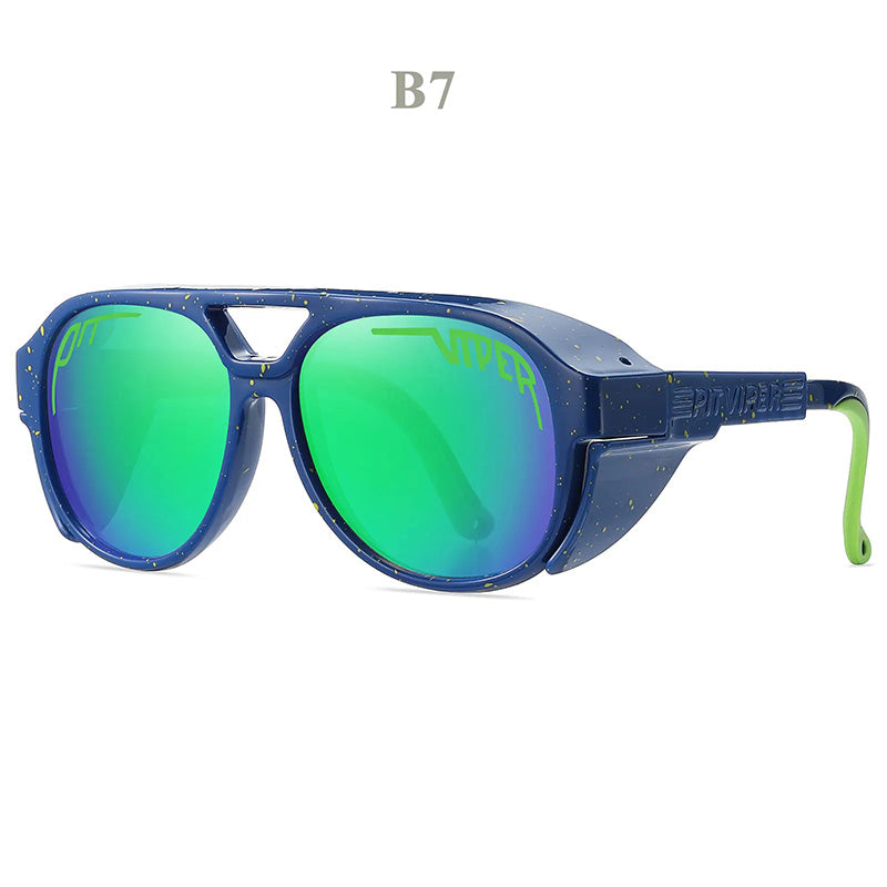 Motorcycle Riding Sunglasses – UV400 Protection, Windproof & Men's Fit