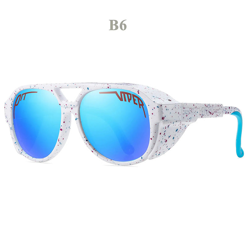 Motorcycle Riding Sunglasses – UV400 Protection, Windproof & Men's Fit