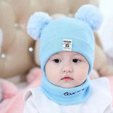 Cozy Winter Children's Pom-Pom Hat - Warm Knit Beanie for Kids