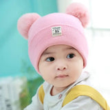 Cozy Winter Children's Pom-Pom Hat - Warm Knit Beanie for Kids
