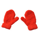 Cozy Winter Children's Mittens - Thick Plush Fleece for Ultimate Warmth & Comfort