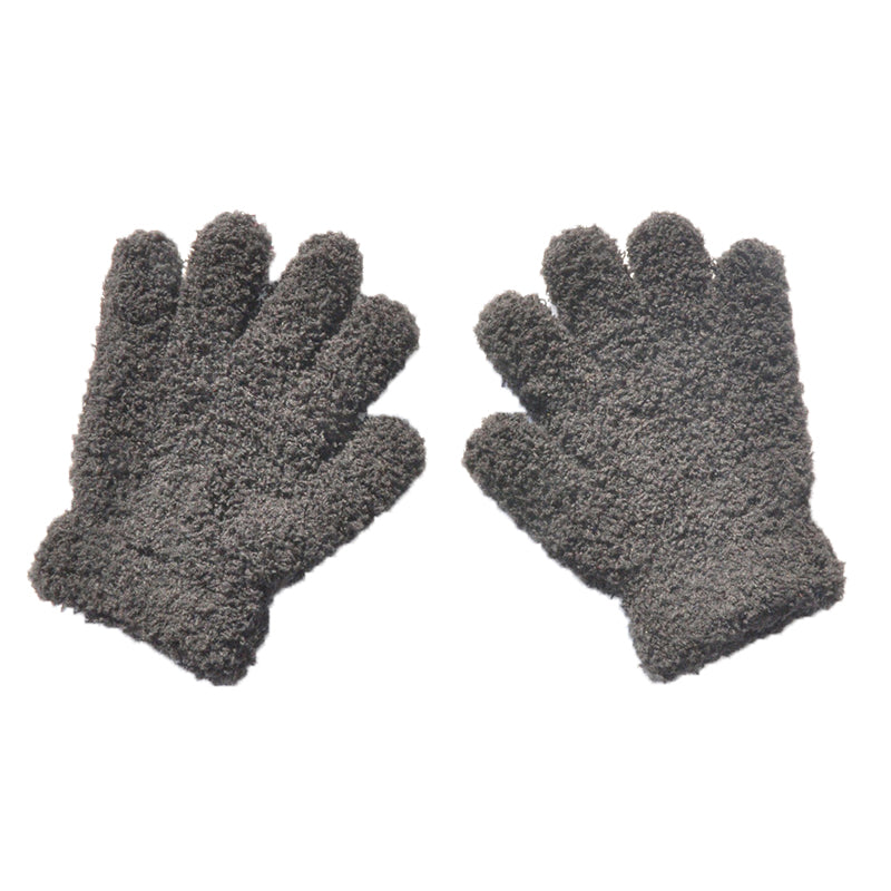 Cozy Winter Children's Mittens - Thick Plush Fleece for Ultimate Warmth & Comfort