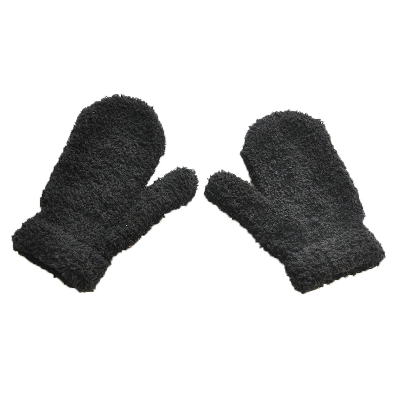 Cozy Winter Children's Mittens - Thick Plush Fleece for Ultimate Warmth & Comfort