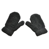 Cozy Winter Children's Mittens - Thick Plush Fleece for Ultimate Warmth & Comfort