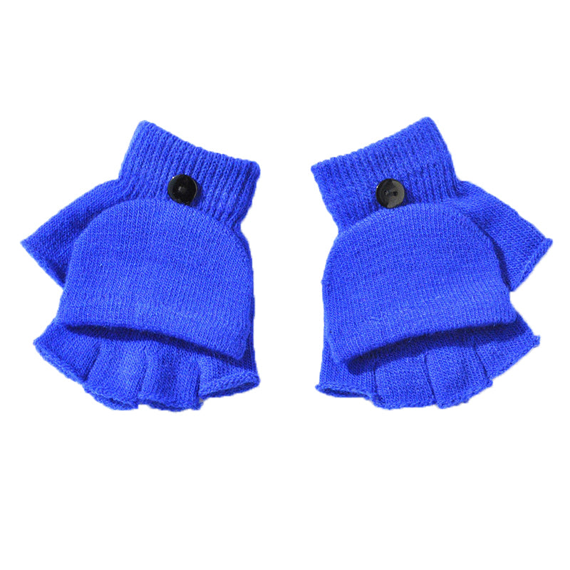Cozy Winter Children's Mittens - Thick Plush Fleece for Ultimate Warmth & Comfort