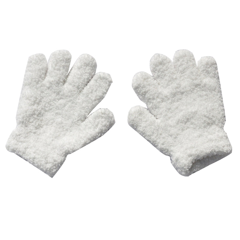 Cozy Winter Children's Mittens - Thick Plush Fleece for Ultimate Warmth & Comfort