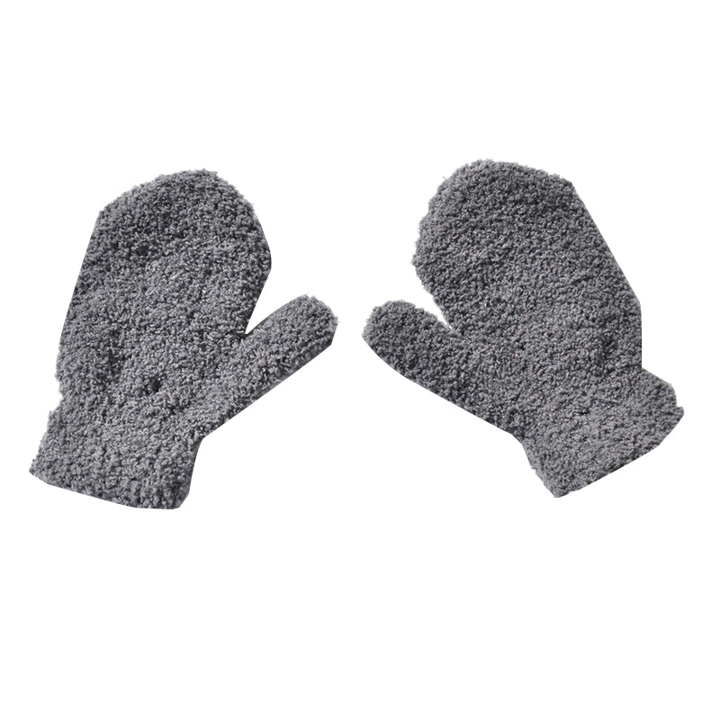 Cozy Winter Children's Mittens - Thick Plush Fleece for Ultimate Warmth & Comfort