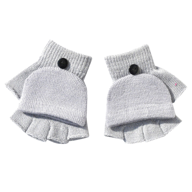 Cozy Winter Children's Mittens - Thick Plush Fleece for Ultimate Warmth & Comfort