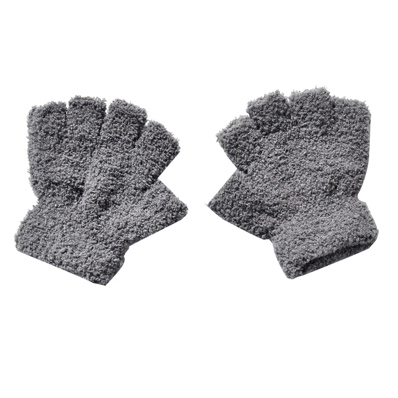 Cozy Winter Children's Mittens - Thick Plush Fleece for Ultimate Warmth & Comfort