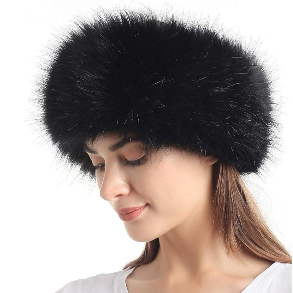 Olga Winter Headband - Luxurious Imitation Fur for Ultimate Warmth and Style