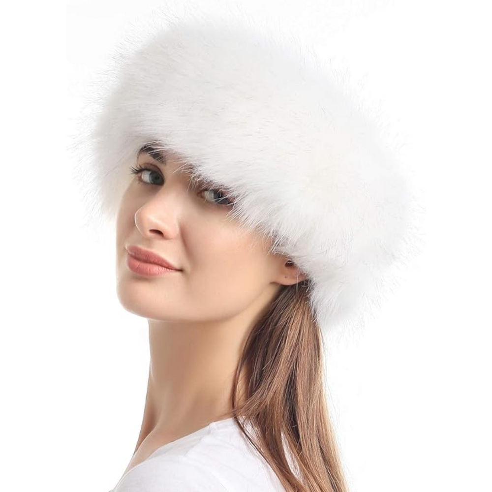 Olga Winter Headband - Luxurious Imitation Fur for Ultimate Warmth and Style