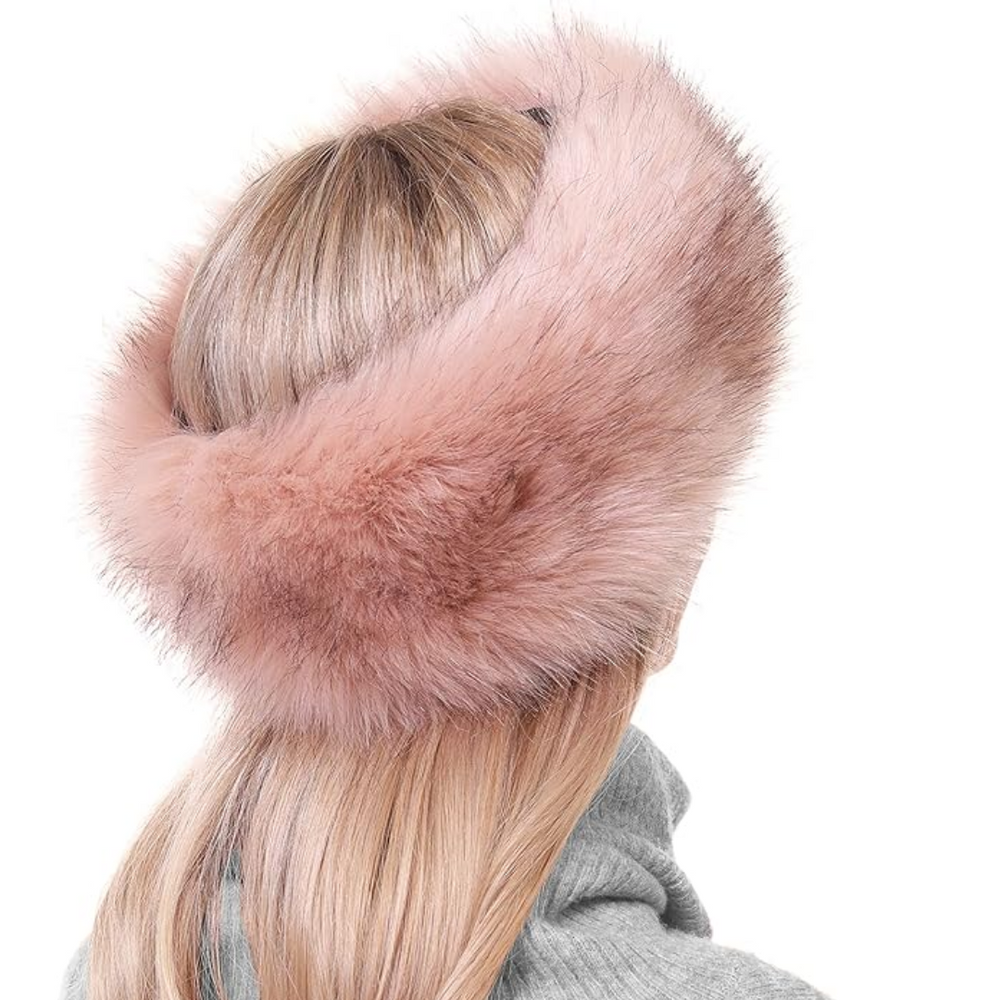 Olga Winter Headband - Luxurious Imitation Fur for Ultimate Warmth and Style