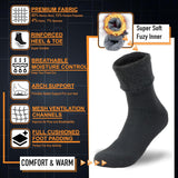HeatGrip Winter Thermal Boot Socks - Ultra-Warm, Moisture-Wicking, Perfect for Cold Weather Adventures