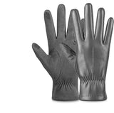 Victor Suede Leather Winter Touchscreen Gloves for Men & Women - Warm, Stylish & Compatible with Smartphones