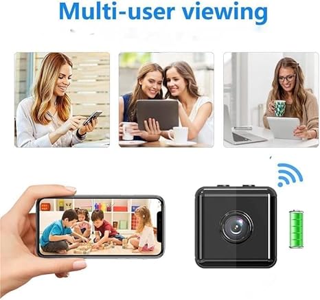 1080P WiFi Security Camera for Home Monitoring - HD Video, Night Vision, Motion Detection