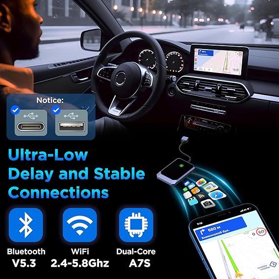 Wireless CarPlay Adapter – Upgrade Your Car for Future Connectivity
