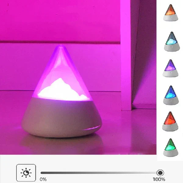 Optimized Product Title: **Wireless LED Iceberg Night Light - IceGlow | Soft Ambient Lighting for Bedrooms & Nurseries | Rechargeable & Portable Design** 

This title includes relevant keywords while highlighting the product's features and potential uses,