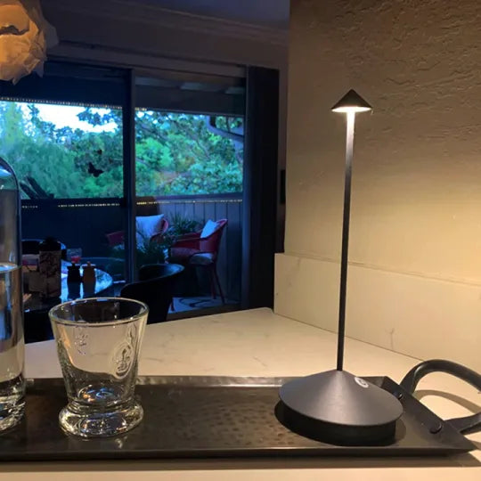 Enhanced Product Title: **ClarityGlow Wireless LED Table Lamp - Modern Touch Control, Adjustable Brightness, USB Rechargeable, Stylish Home Decor** 

This optimized title includes relevant keywords that potential customers might search for, enhancing visi