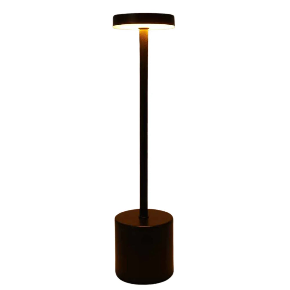 Enhanced Product Title: **LumiMetal Wireless LED Table Lamp - Modern Metal Design, Touch Control, Rechargeable & Dimmable for Home & Office Decor**