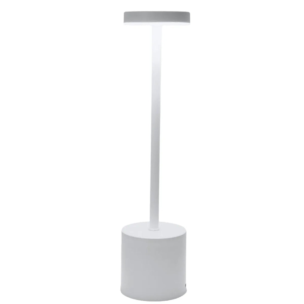 Enhanced Product Title: **LumiMetal Wireless LED Table Lamp - Modern Metal Design, Touch Control, Rechargeable & Dimmable for Home & Office Decor**