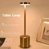 Enhanced Product Title: **LumiMetal Wireless LED Table Lamp - Modern Metal Design, Touch Control, Rechargeable & Dimmable for Home & Office Decor**