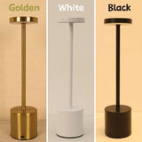 Enhanced Product Title: **LumiMetal Wireless LED Table Lamp - Modern Metal Design, Touch Control, Rechargeable & Dimmable for Home & Office Decor**