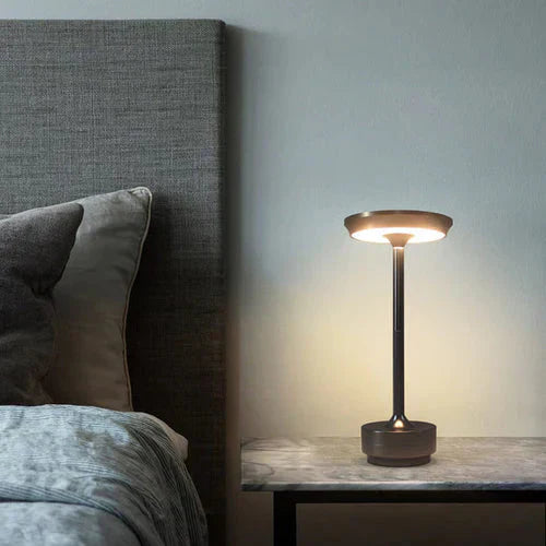 GlowBeam Wireless USB Rechargeable Table Lamp - Modern Design, Adjustable Brightness, Portable & Stylish Lighting Solution