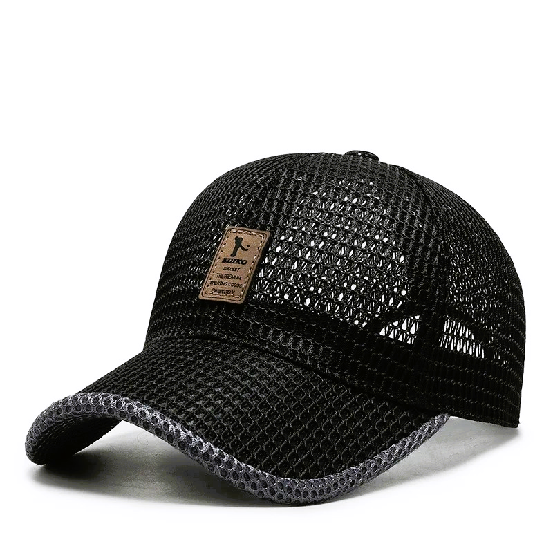 Unisex Mesh Baseball Cap – Full Ventilation, Adjustable Strap & Quick-Drying