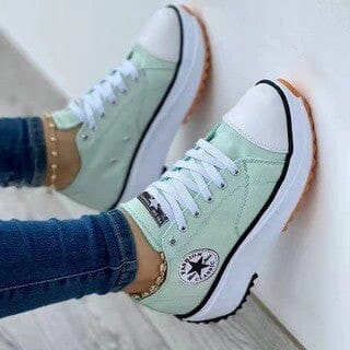 Women's Orthopedic Comfort Platform Sneakers - Supportive & Stylish Footwear for All-Day Wear