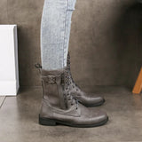 Women's lace-up ankle boots, view 6