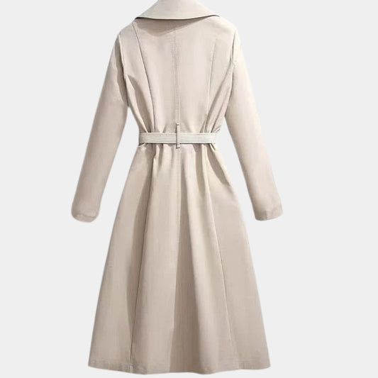 Women's Midi Trench Coat – Belted