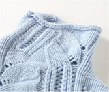 Amelia | Women's Cable Knit Sweater Turtleneck Loose-Fit Pullover