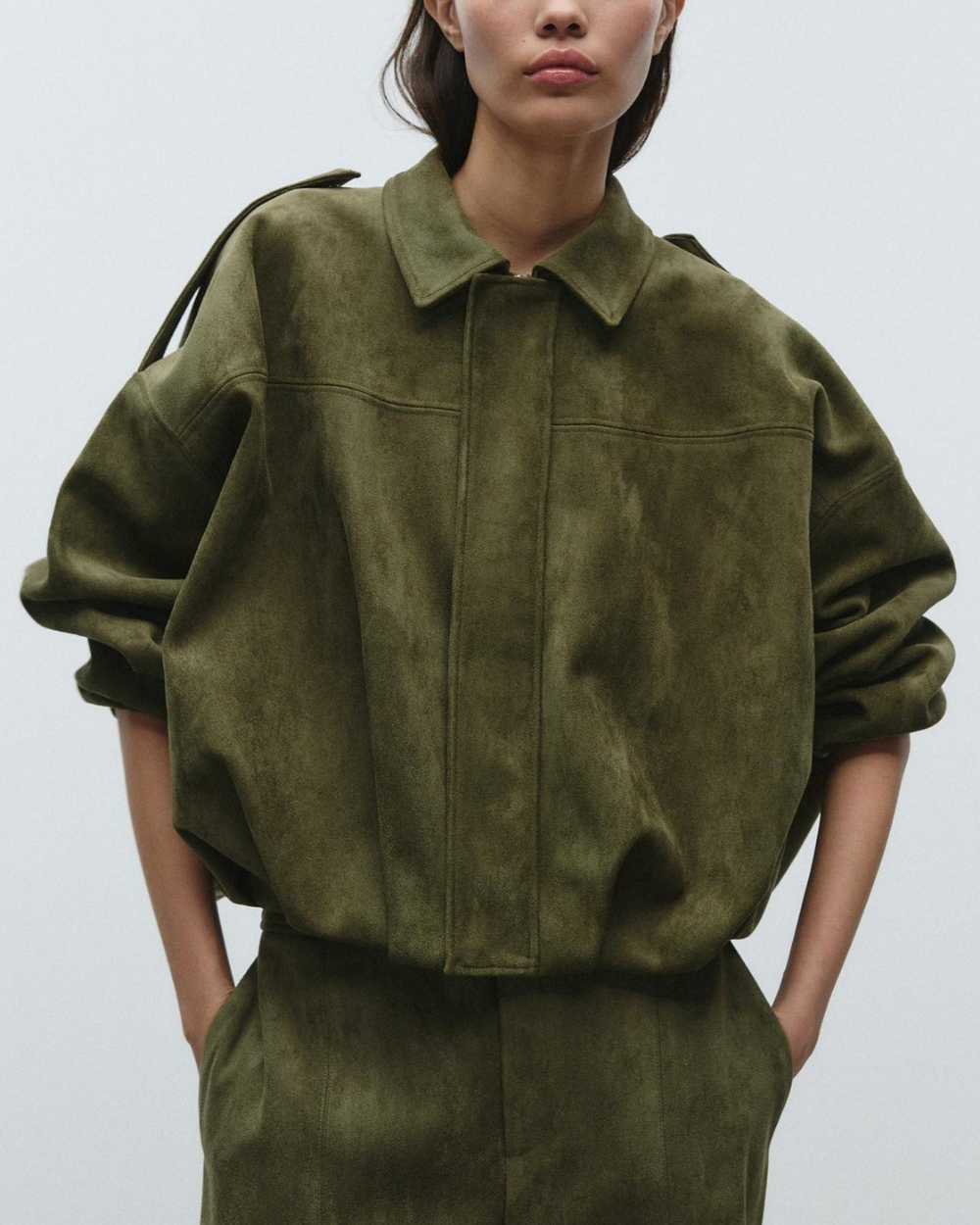 Women's cropped jacket, view 2