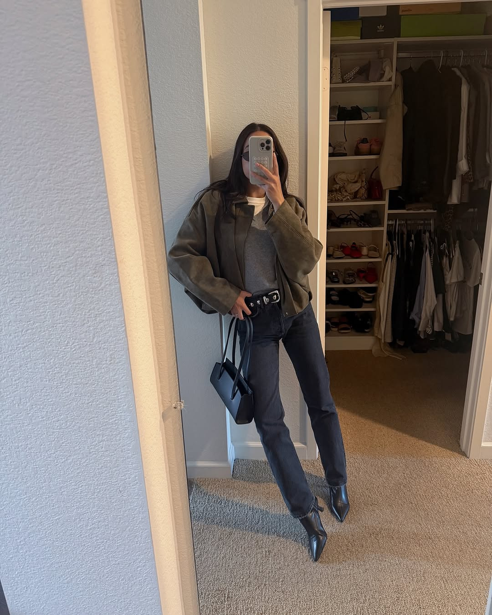 Women's cropped jacket, view 5