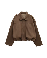 Women's cropped jacket, view 6