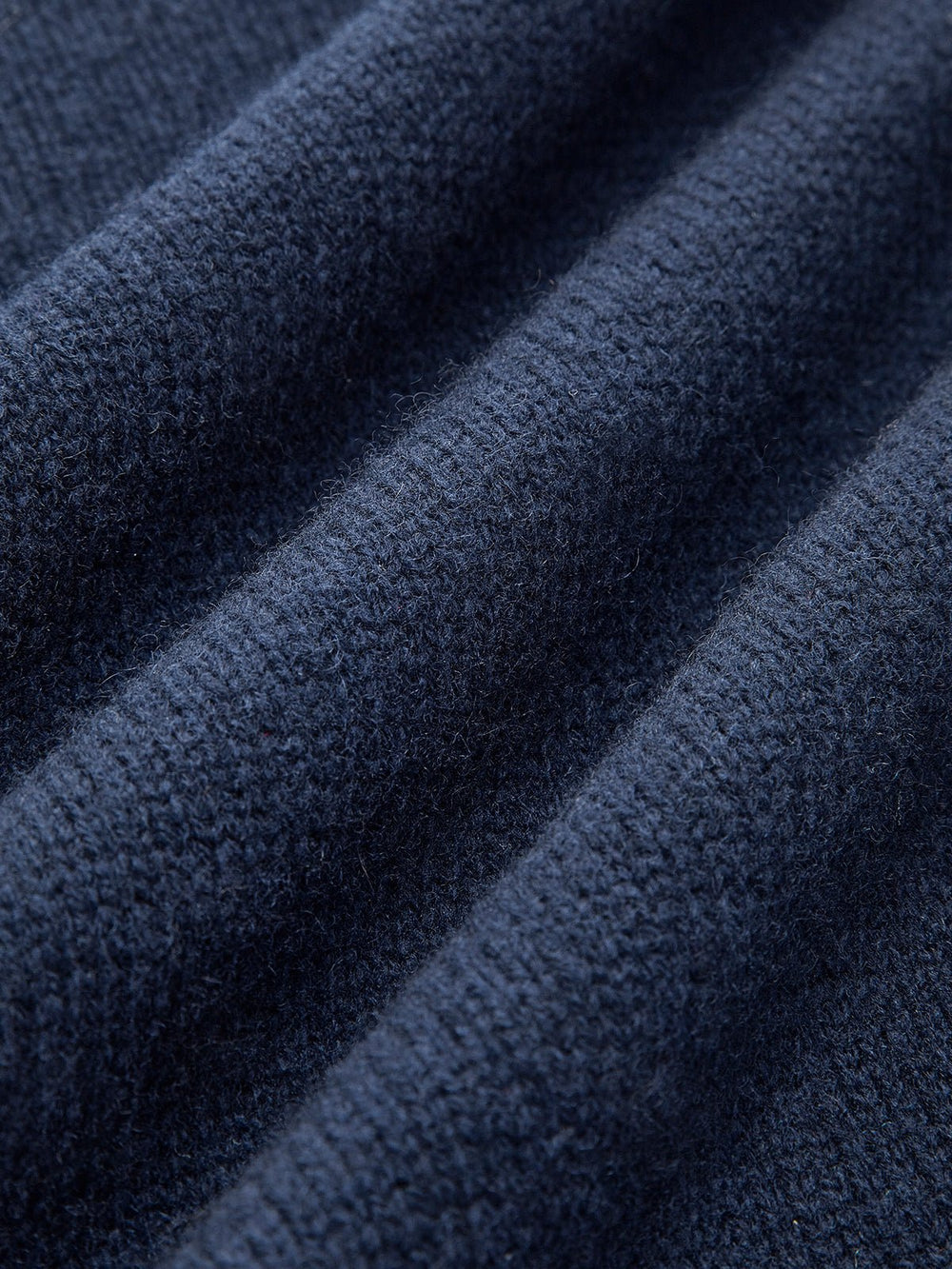 Mia | Women's Denim-Collar Knit Polo Sweater