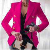 Grace | Women's Double-Breasted Blazer with Gold Buttons