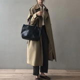 Eleanor | Women's Double-Breasted Water-Repellent Long Trench Coat
