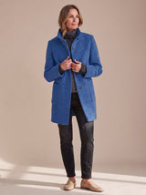 Charlotte | Women's Elegant Winter Coat Stand-Collar Button-Front